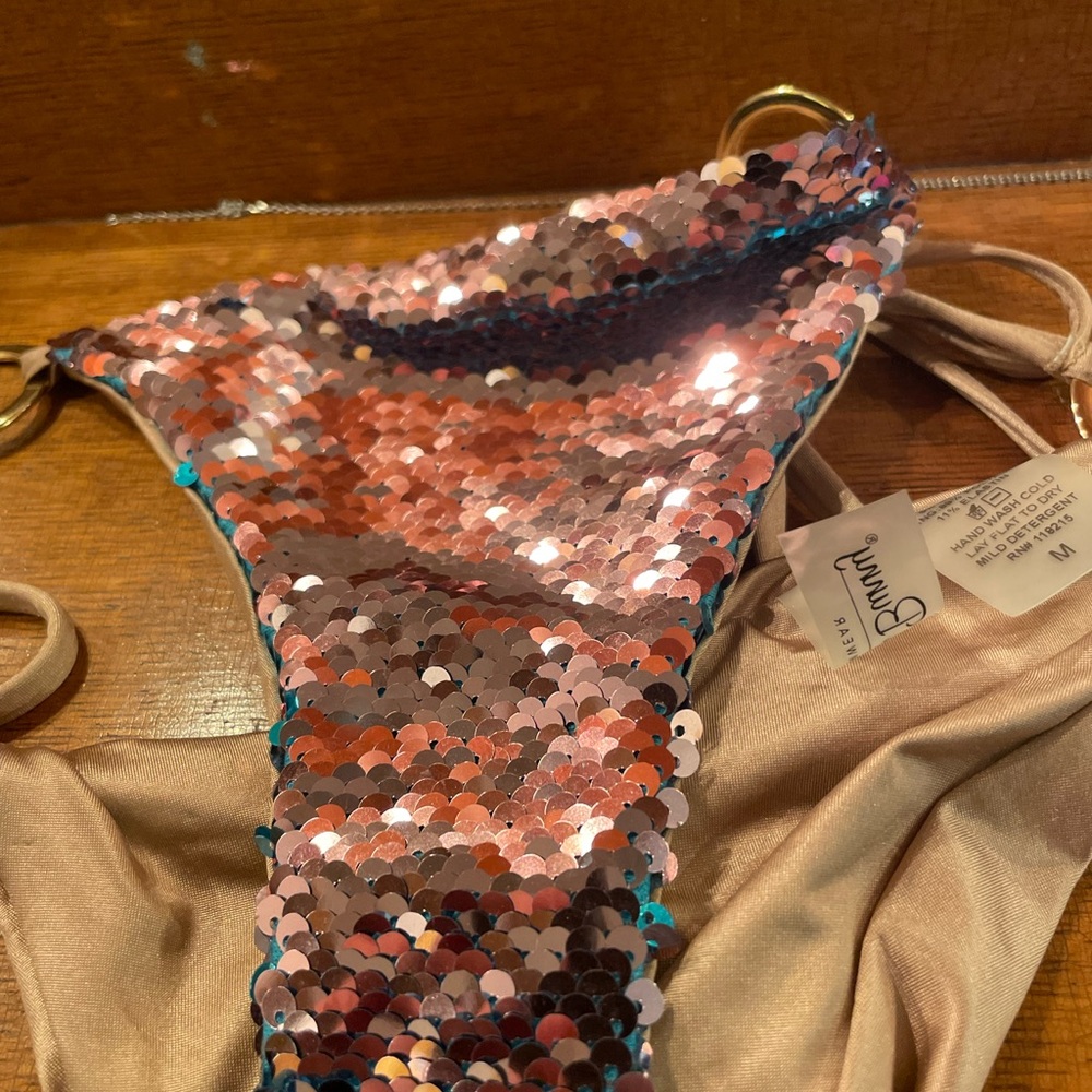 Beach Bunny Blue and Pink Bikini - Picture 4 of 13